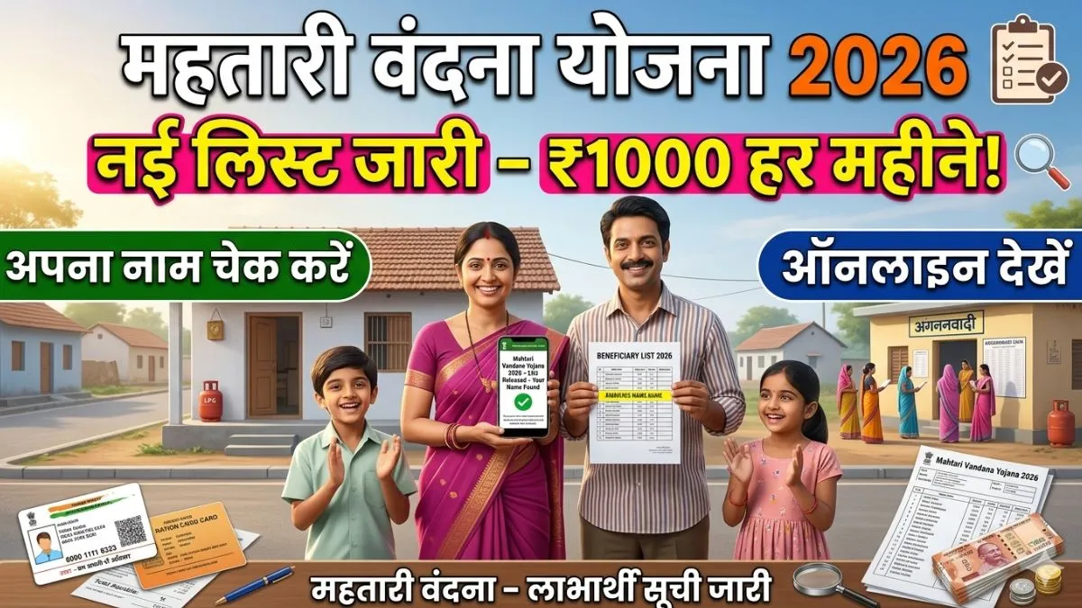 Mahtari Vandana Yojana List 2026